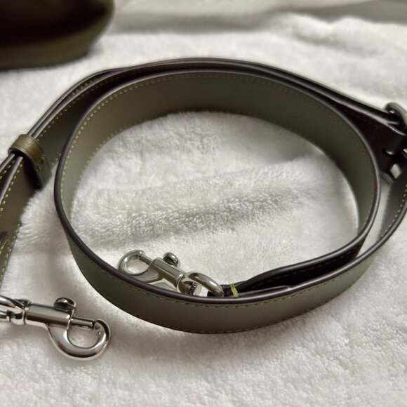 COACH SLOUCHY ROGUE TOP HANDLE BAG OLIVE - VERY RARE - Picture 11 of 16